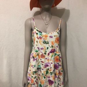 ⚫️Floral print dress from YaYa club